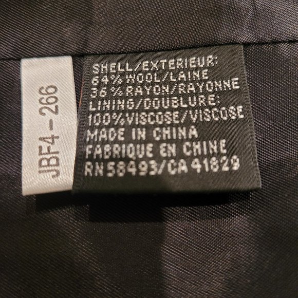 Vintage Jhane Barnes Men’s Blazer, Navy/Brown - Picture 6 of 8